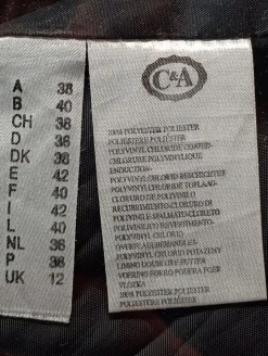 Kunstledermantel                            Größe                36