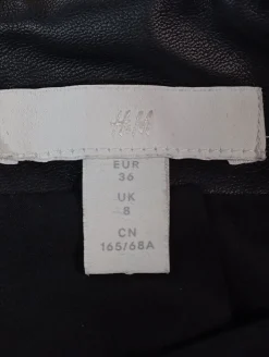 Kunstlederrock Größe 36