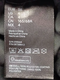 Kunstlederrock Größe 36