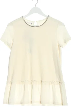 Kurzarm-Bluse                            Größe                38