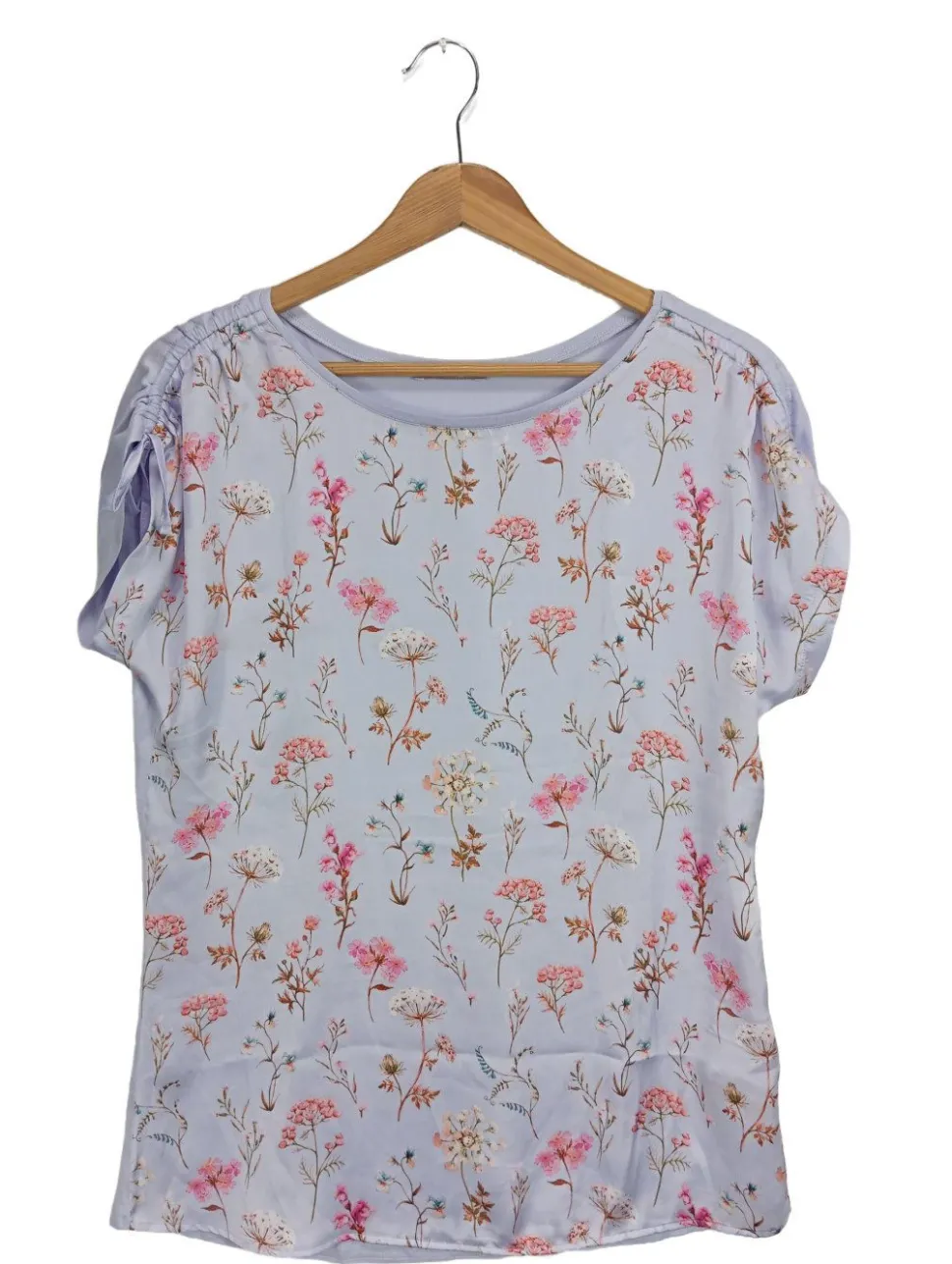 Kurzarm-Bluse Größe 38