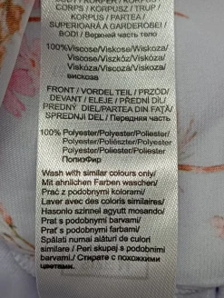 Kurzarm-Bluse Größe 38