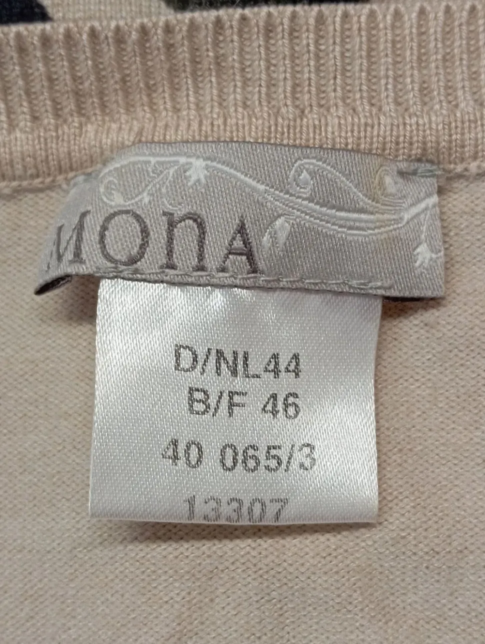 Kurzarm-Bluse Größe 44