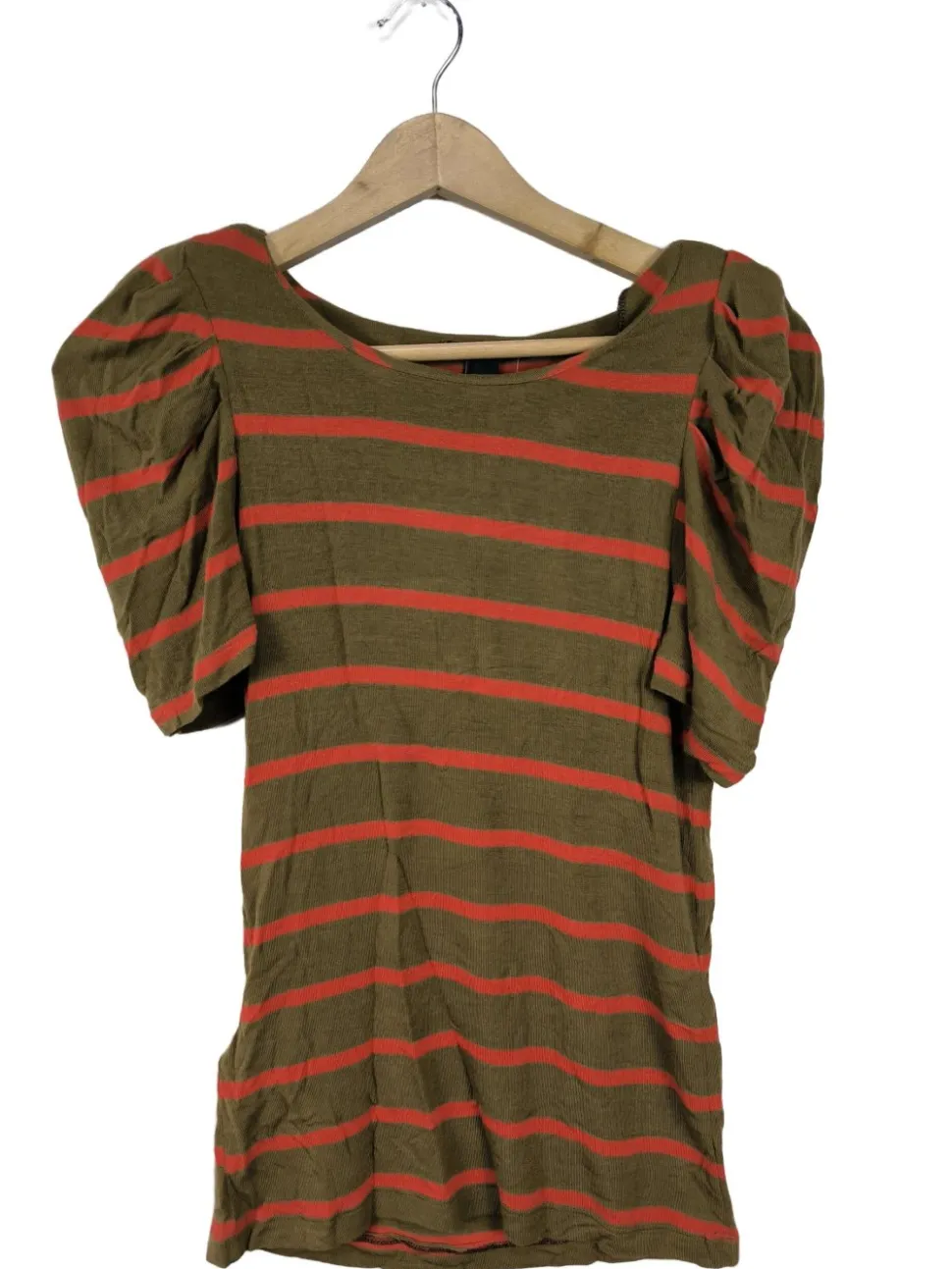 Kurzarm-Bluse Größe 34