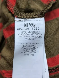 Kurzarm-Bluse Größe 34