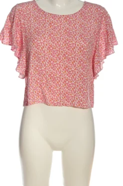 Kurzarm-Bluse                            Größe                38