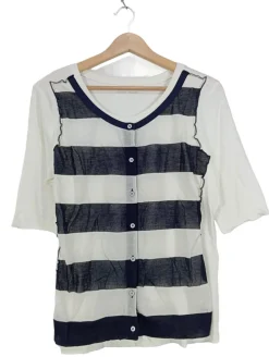 Kurzarm-Bluse                            Größe                44