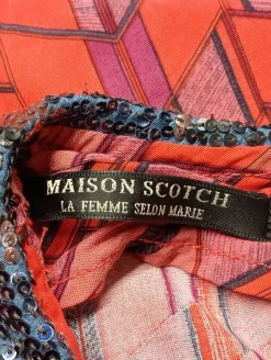 Kurzarm-Bluse                            Größe                38