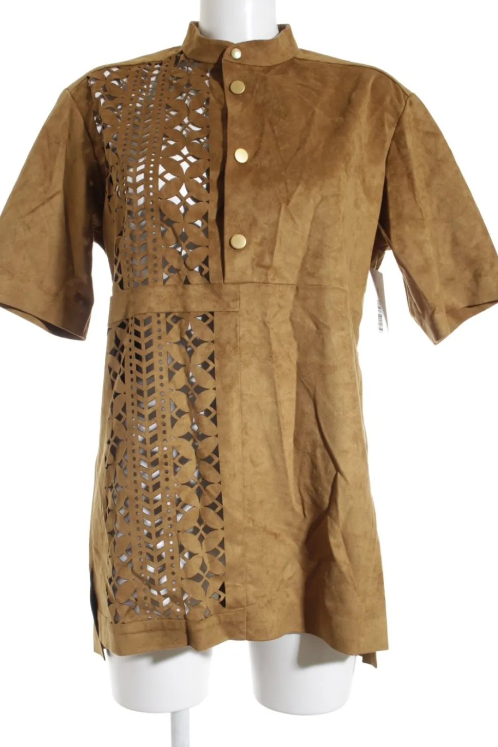 Kurzarm-Bluse Größe 38