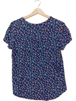 Kurzarm-Bluse                            Größe                38