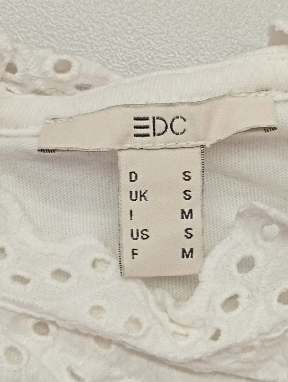 Kurzarm-Bluse Größe 36