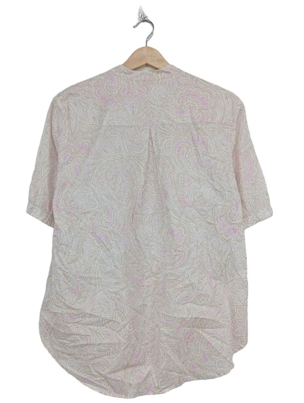 Kurzarm-Bluse Größe 38