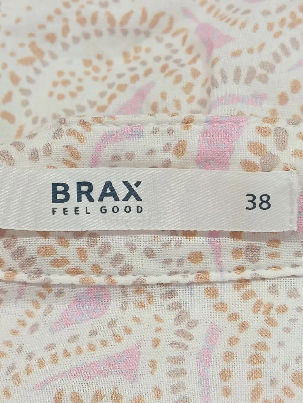 Kurzarm-Bluse Größe 38