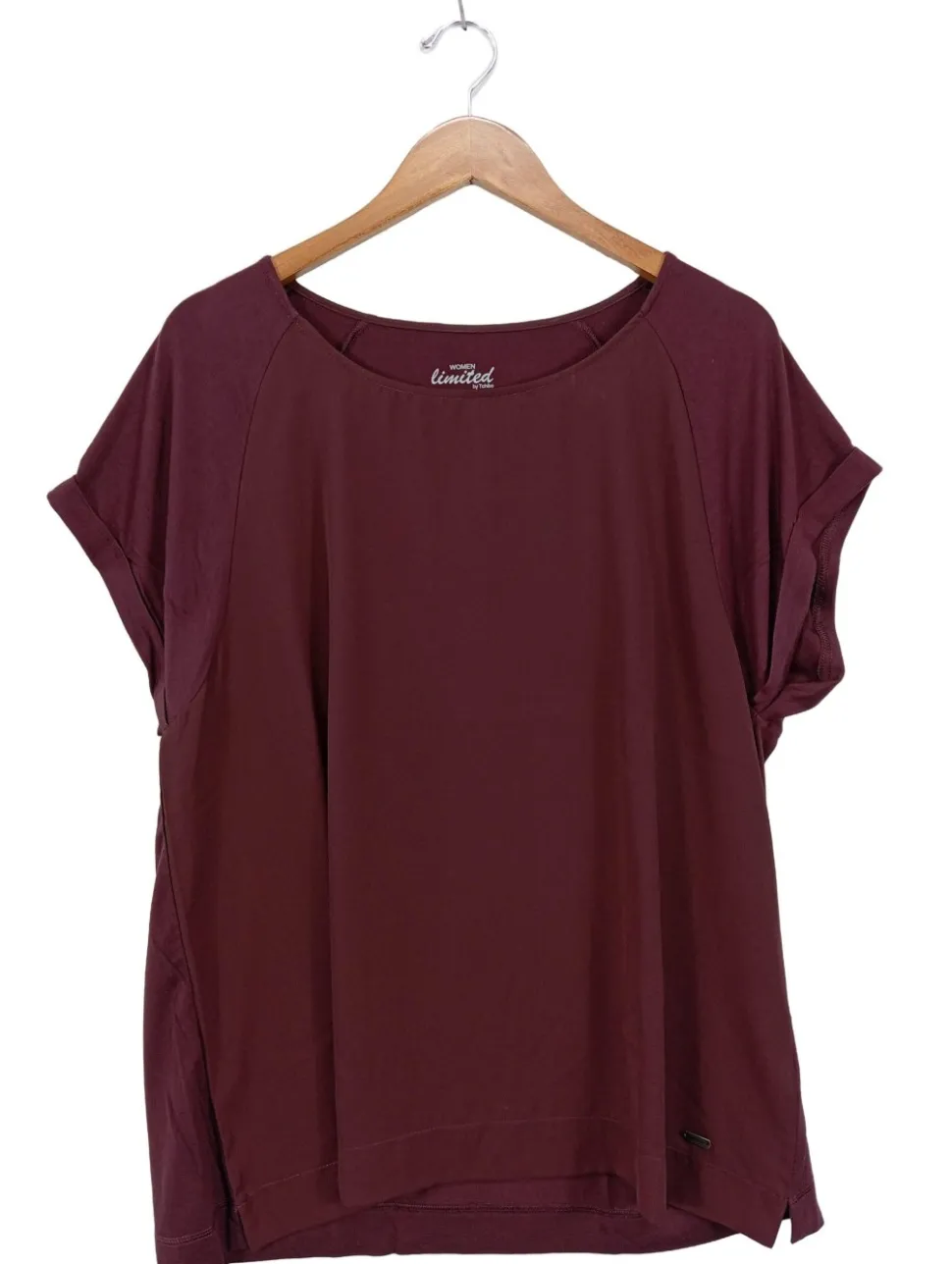 Kurzarm-Bluse Größe 46