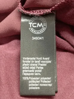 Kurzarm-Bluse Größe 46