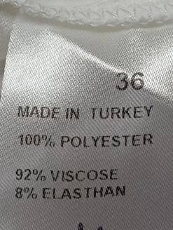 Kurzarm-Bluse                            Größe                36