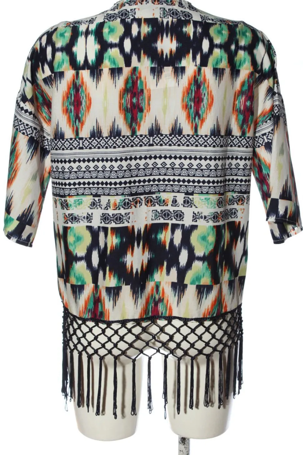 Kurzarm-Bluse Größe 34