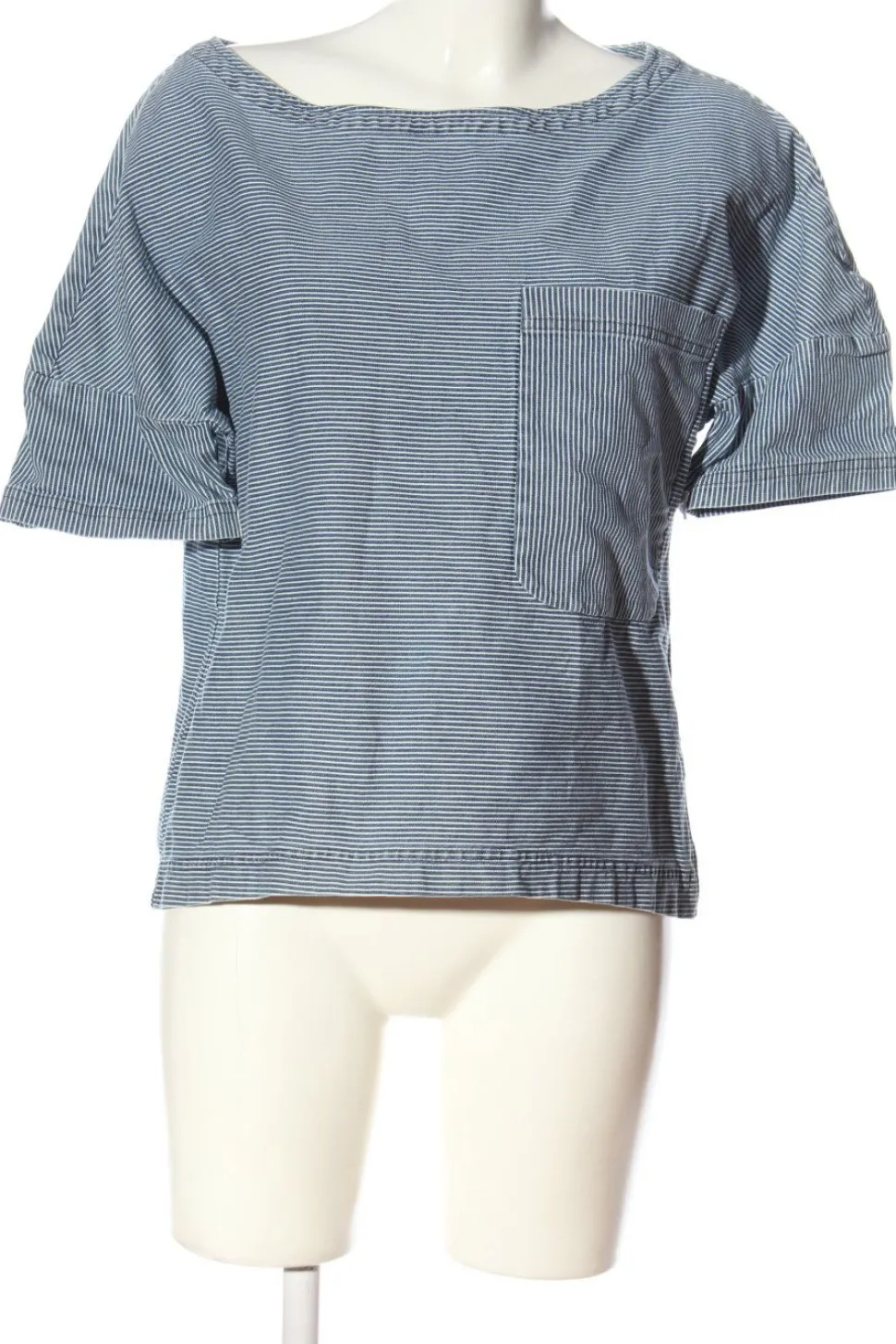Kurzarm-Bluse Größe 38