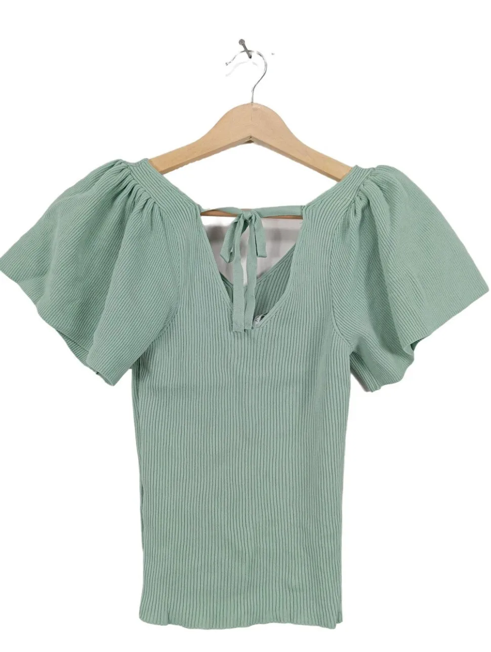 Kurzarm-Bluse Größe 36