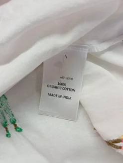 Kurzarm-Bluse                            Größe                36