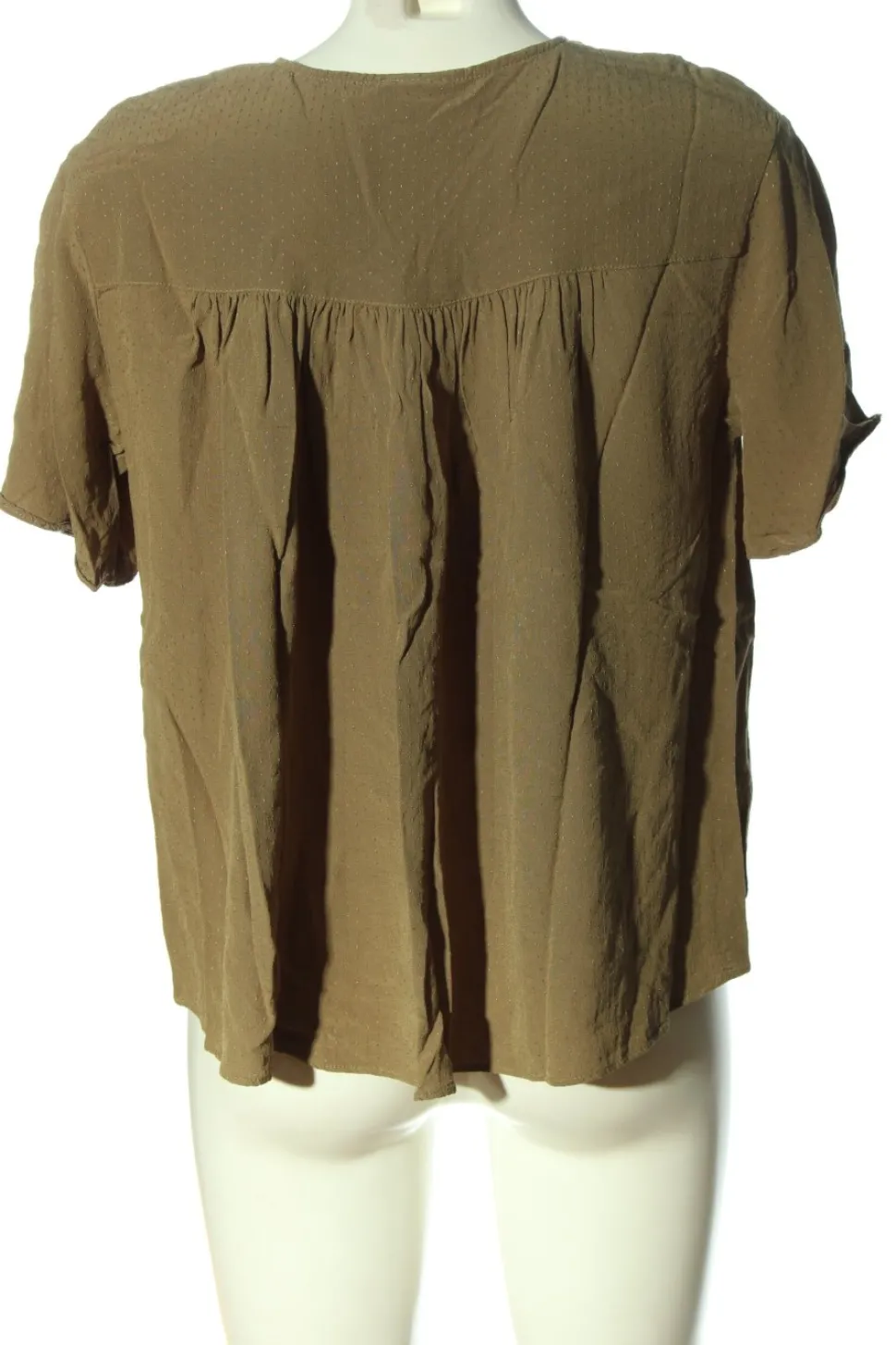 Kurzarm-Bluse Größe 38