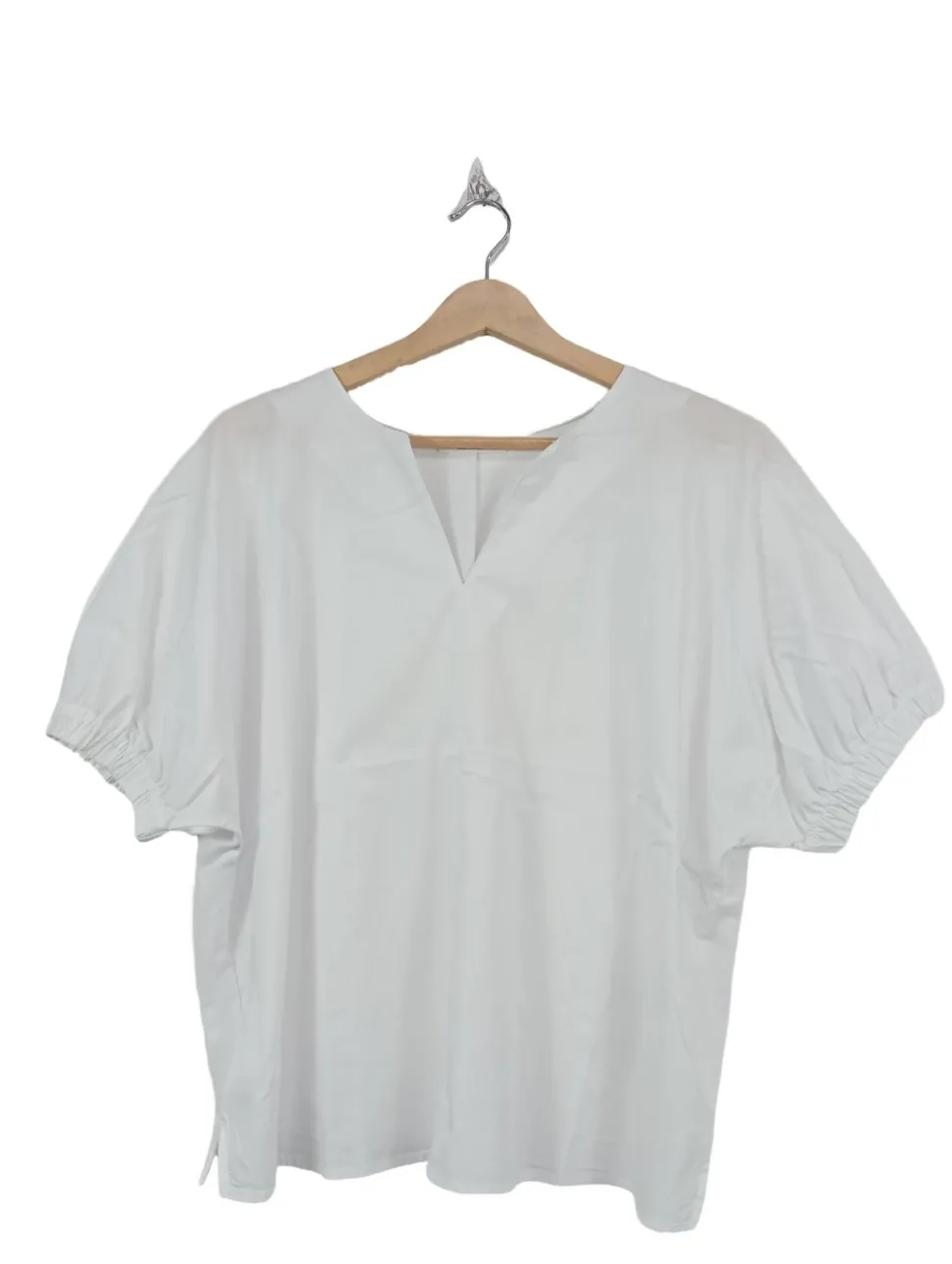 Kurzarm-Bluse Größe 36
