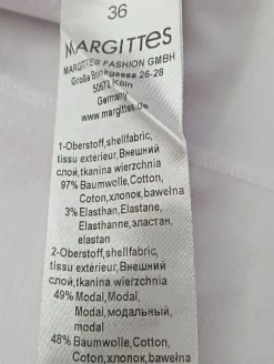 Kurzarm-Bluse Größe 36