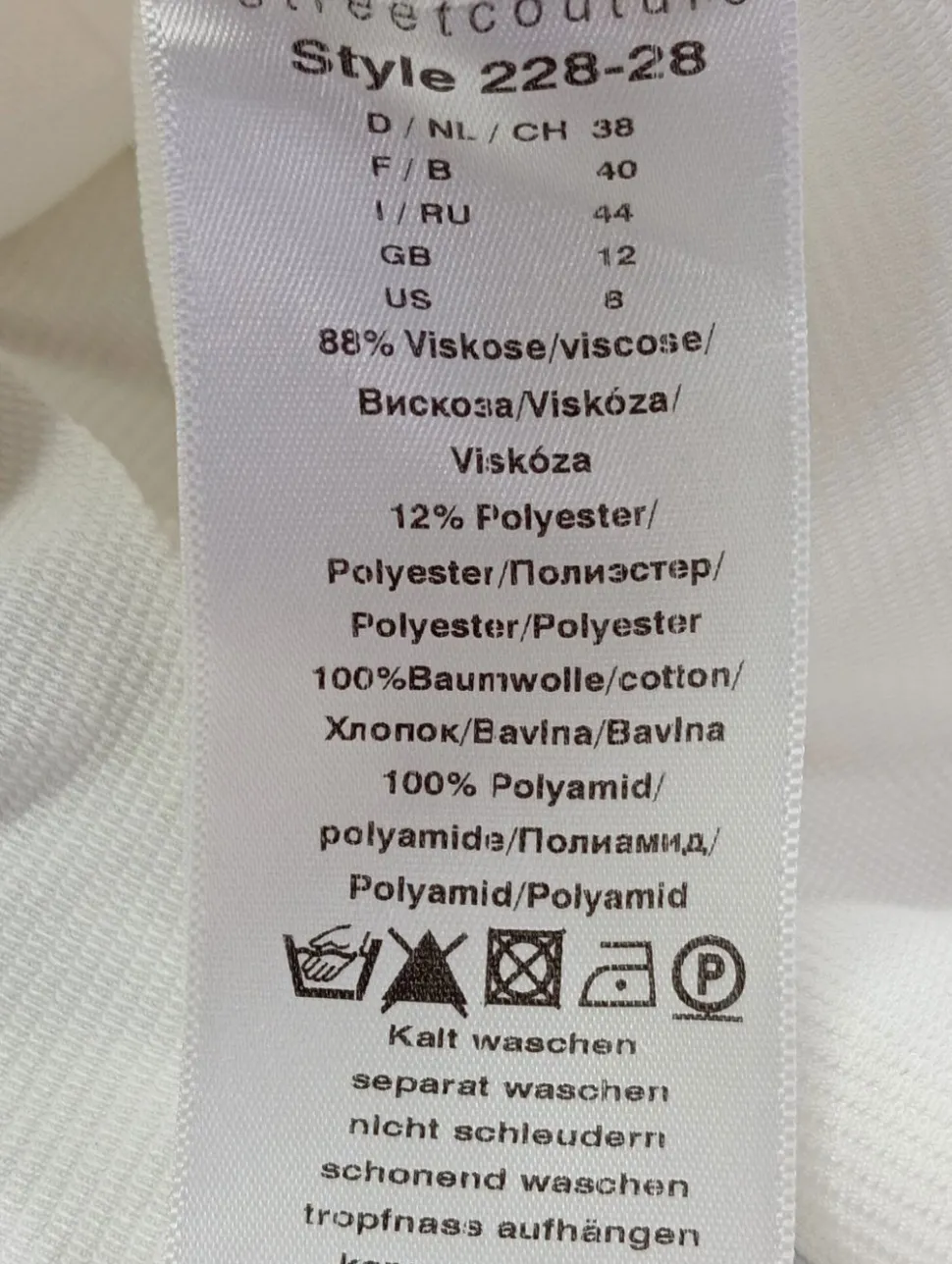 Kurzarmkleid Größe 38