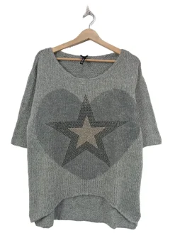 Kurzarmpullover                            Größe                40