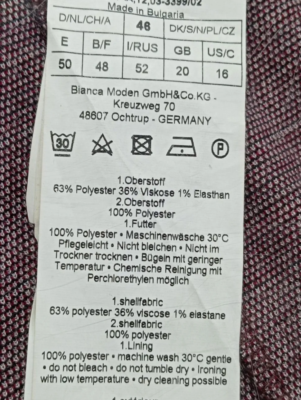 Kurz-Blazer Größe 46