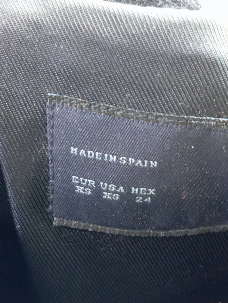 Kurzmantel Größe 34