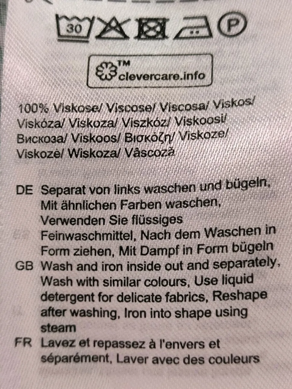 Langarm-Bluse Größe 38