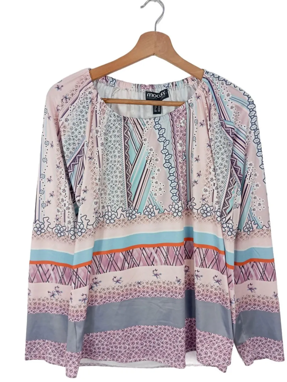 Langarm-Bluse Größe 38