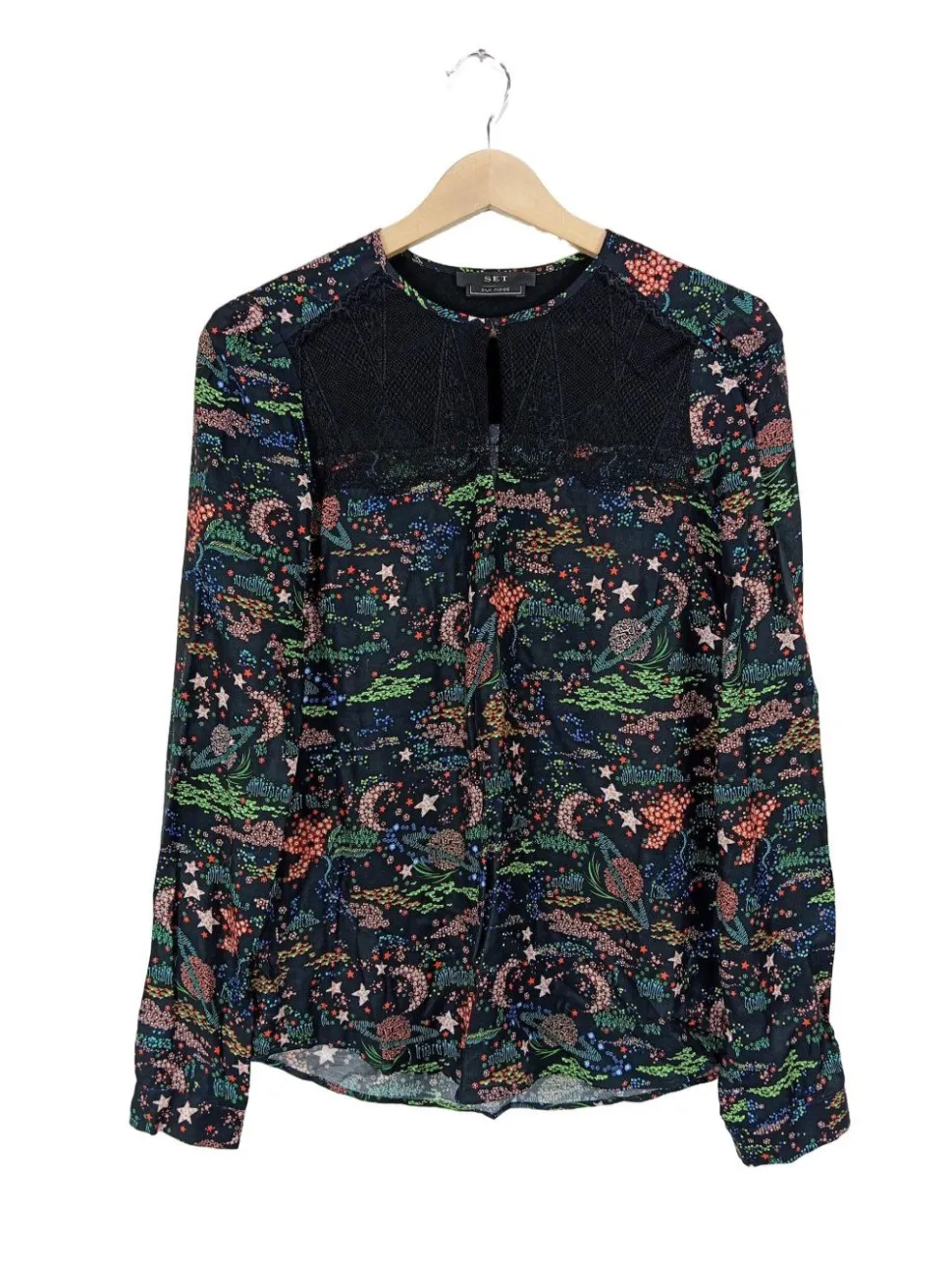 Langarm-Bluse Größe 36