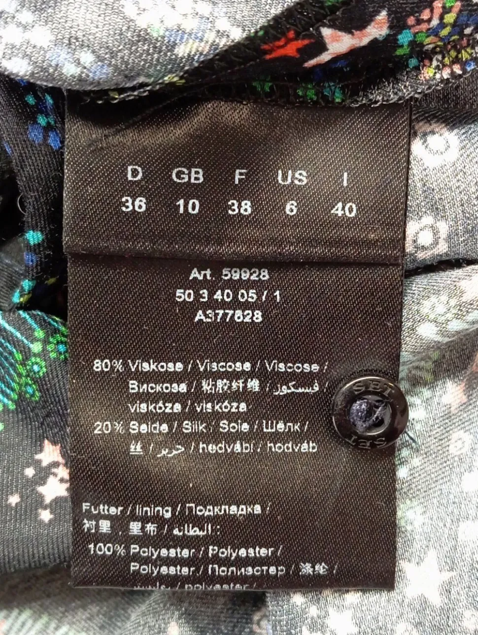 Langarm-Bluse Größe 36