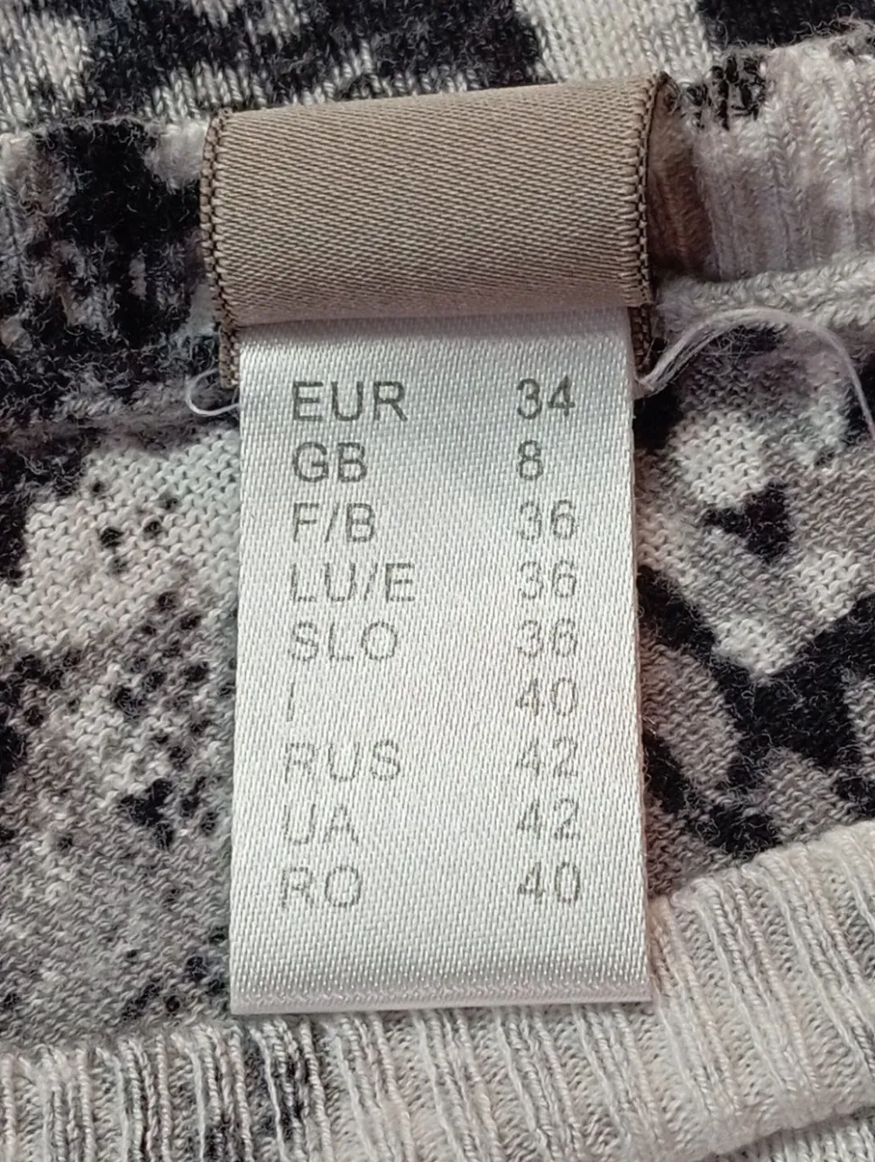 Langarm-Bluse Größe 34