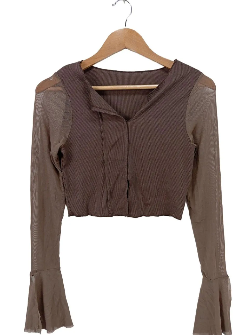 Langarm-Bluse Größe 38