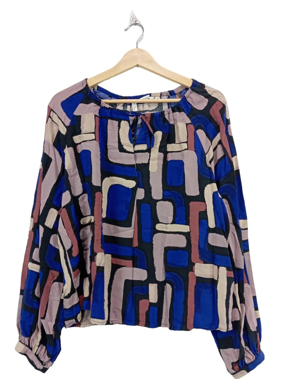 Langarm-Bluse Größe 40