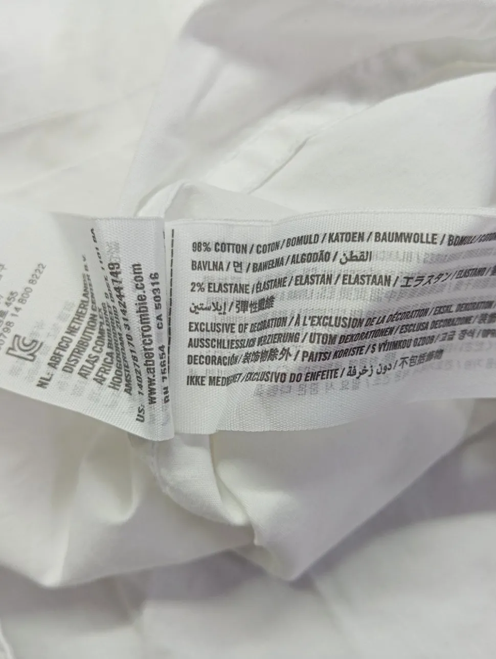 Langarmhemd Größe 38