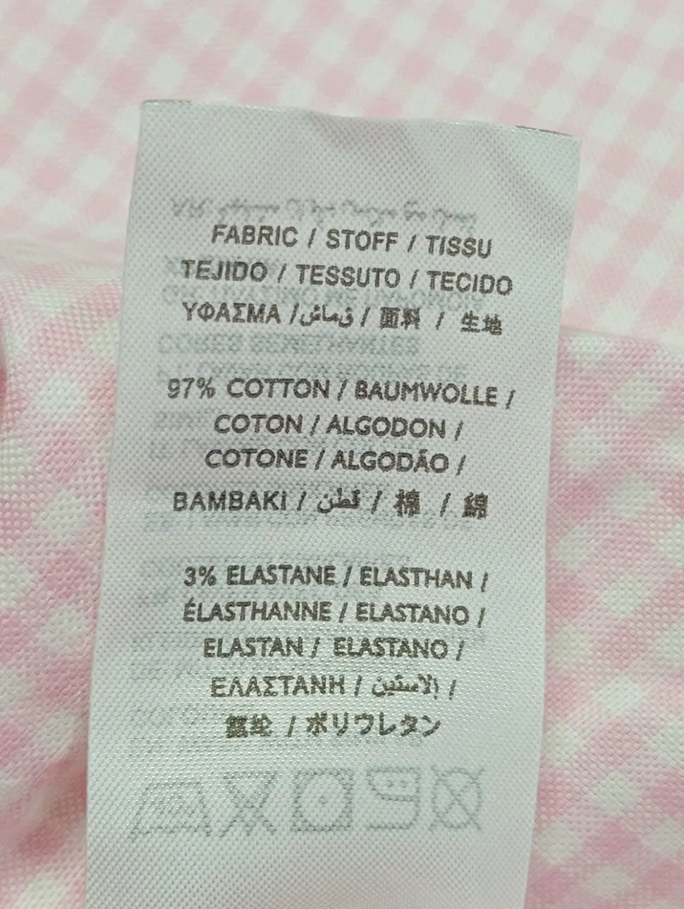 Langarmhemd Größe 34