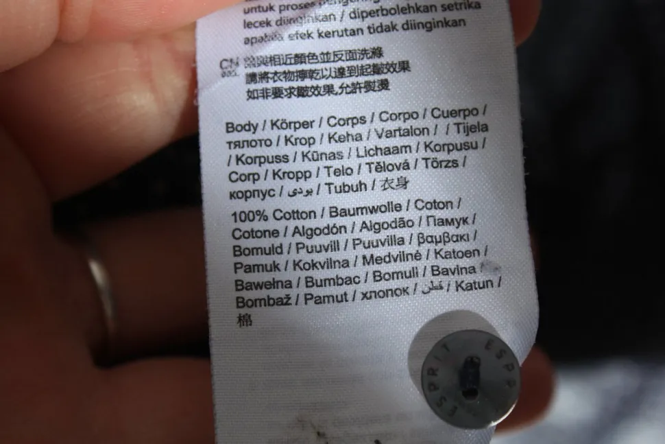 Langarmhemd Größe 34