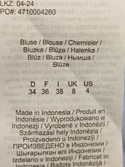 Langarmhemd                            Größe                34