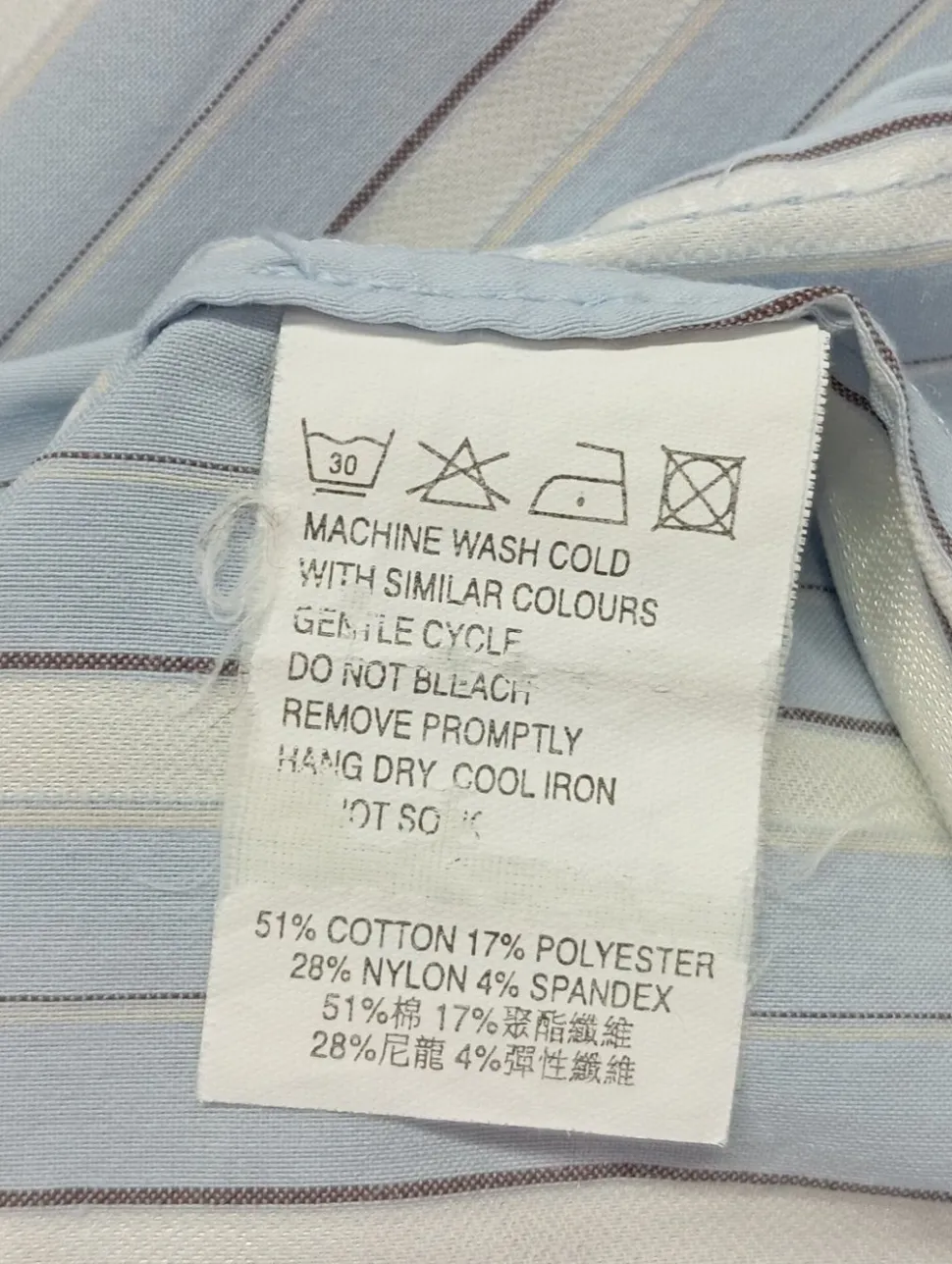 Langarmhemd Größe 40