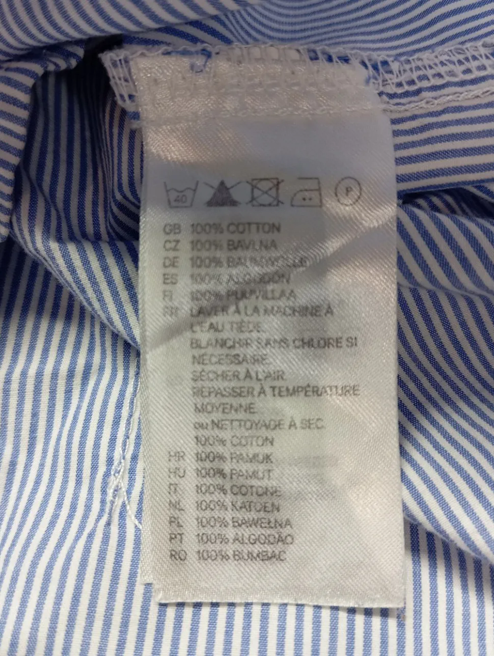 Langarmhemd Größe 34