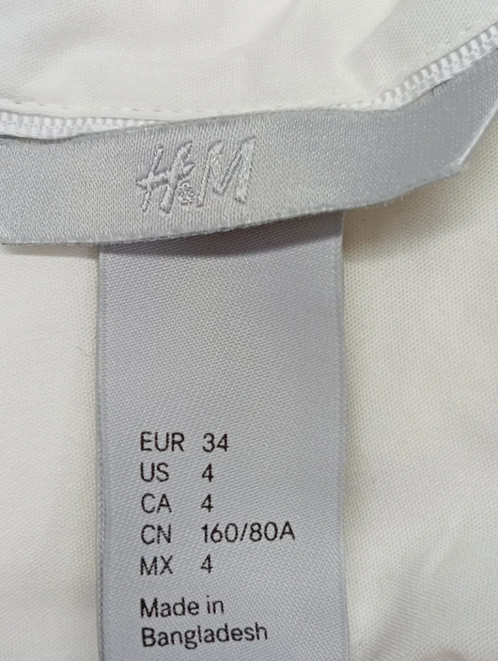 Langarmhemd Größe 34