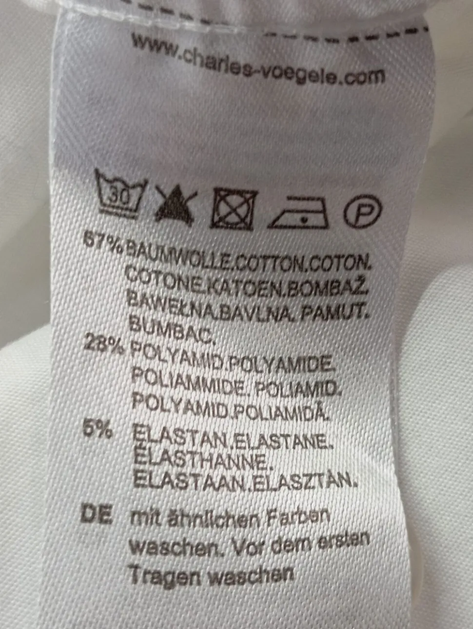 Langarmhemd Größe 44