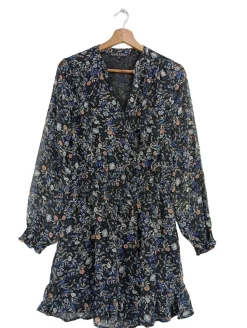 Langarmkleid                            Größe                36