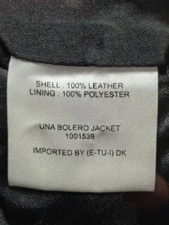 Lederjacke Größe 38