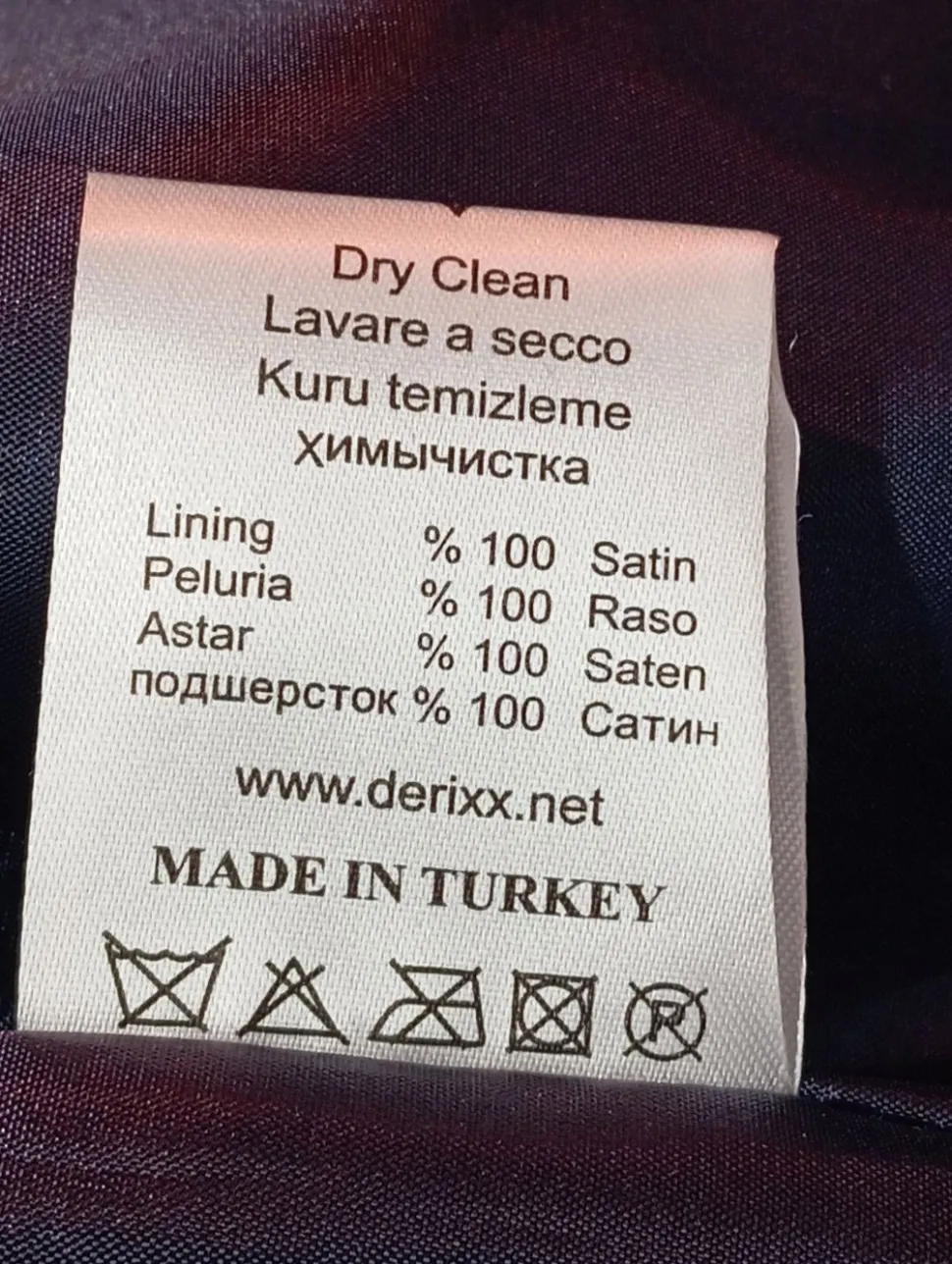 Ledermantel Größe 40