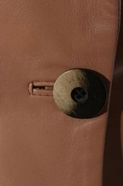 Ledermantel                            Größe                34